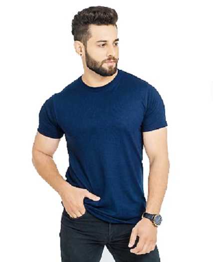 Best Quality Plain Short Sleeve Round Neck Basic T-shirt for Men/Boys 